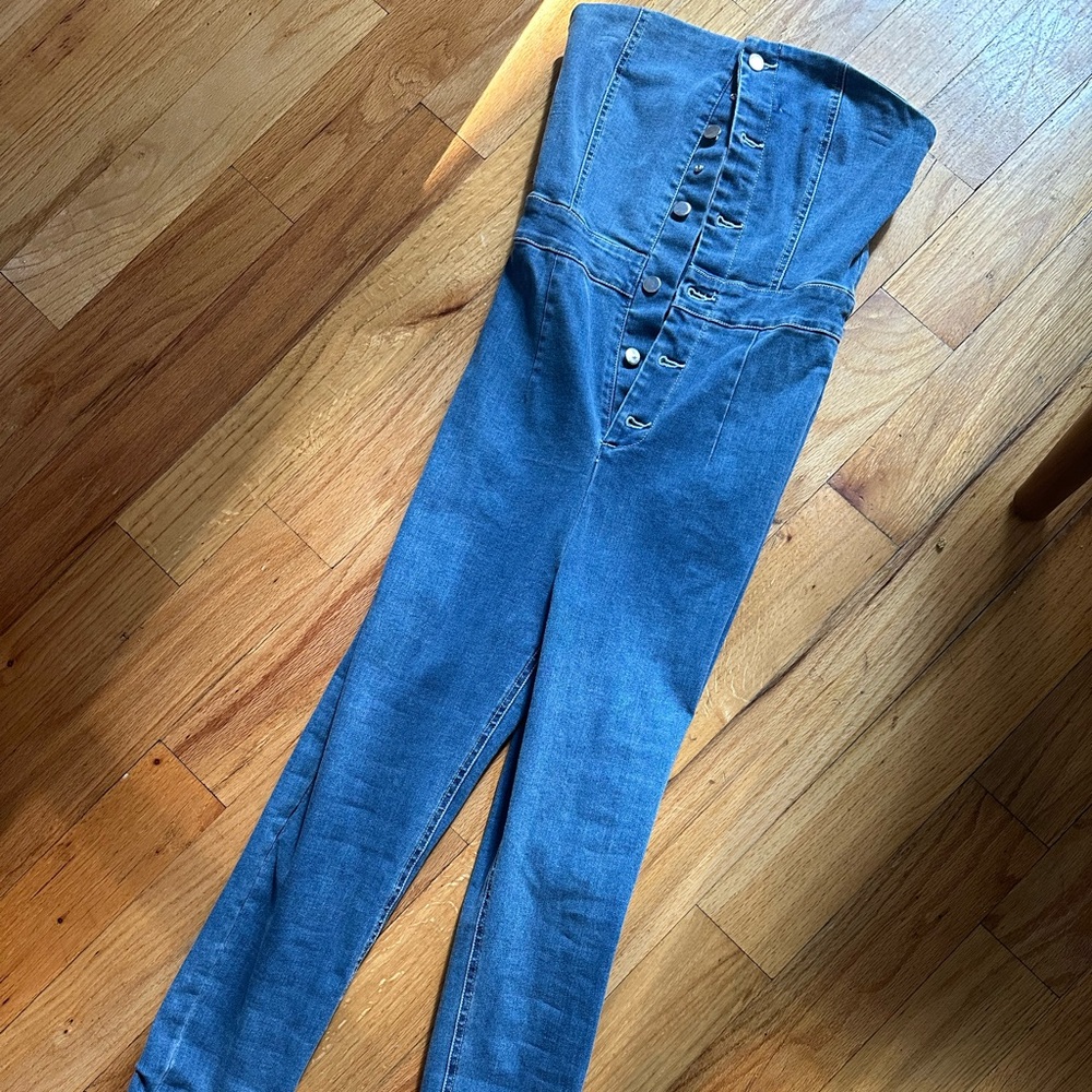 Denim jumpsuit